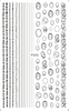 F550 4 Colors Gold Silver Black White 3D Self Adhesive Nail Art Sticker