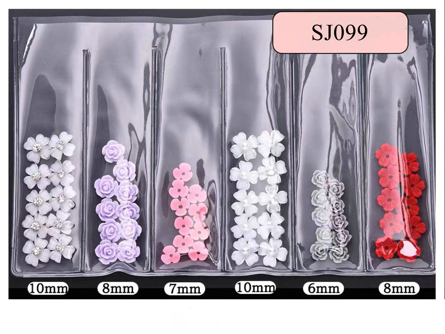 Flower Nail Decoration