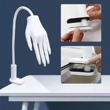 Flexible Silicone Practice Hand for Nail Art