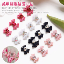 10pcs/pack Mix Size Bowknot Bow Nail Art Decoration