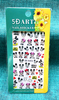 5D Embossed Mickey Mouse Nail Sticker