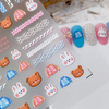Stereo Effect Adhesive Nail Sticker