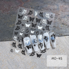 Embossed Black White Butterfly Nail Sticker Nail DIY Decoration