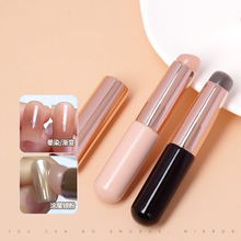 Silicone Gradient Tool Lip Brush Can Use with Stamper Multi-functional Nail Tool