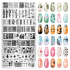 Heart Flower Stencil Nail Art Stainless Steel Stamping Plates