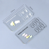 Transparent Acrylic Nail Training Practice Plate Nail Art Painting Gel Polish Palette 
