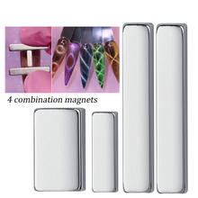 4pcs nail cat eye magnet set