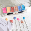 Solid Glitter Powder 6 grid Bling Pigment