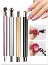 Double Head Nail Magnetic Stick Metal Stick Cat Eye Gel Polish Magnet 