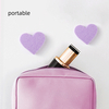 20 pcs/bag Double Side Heart-shaped Nail Sponge File