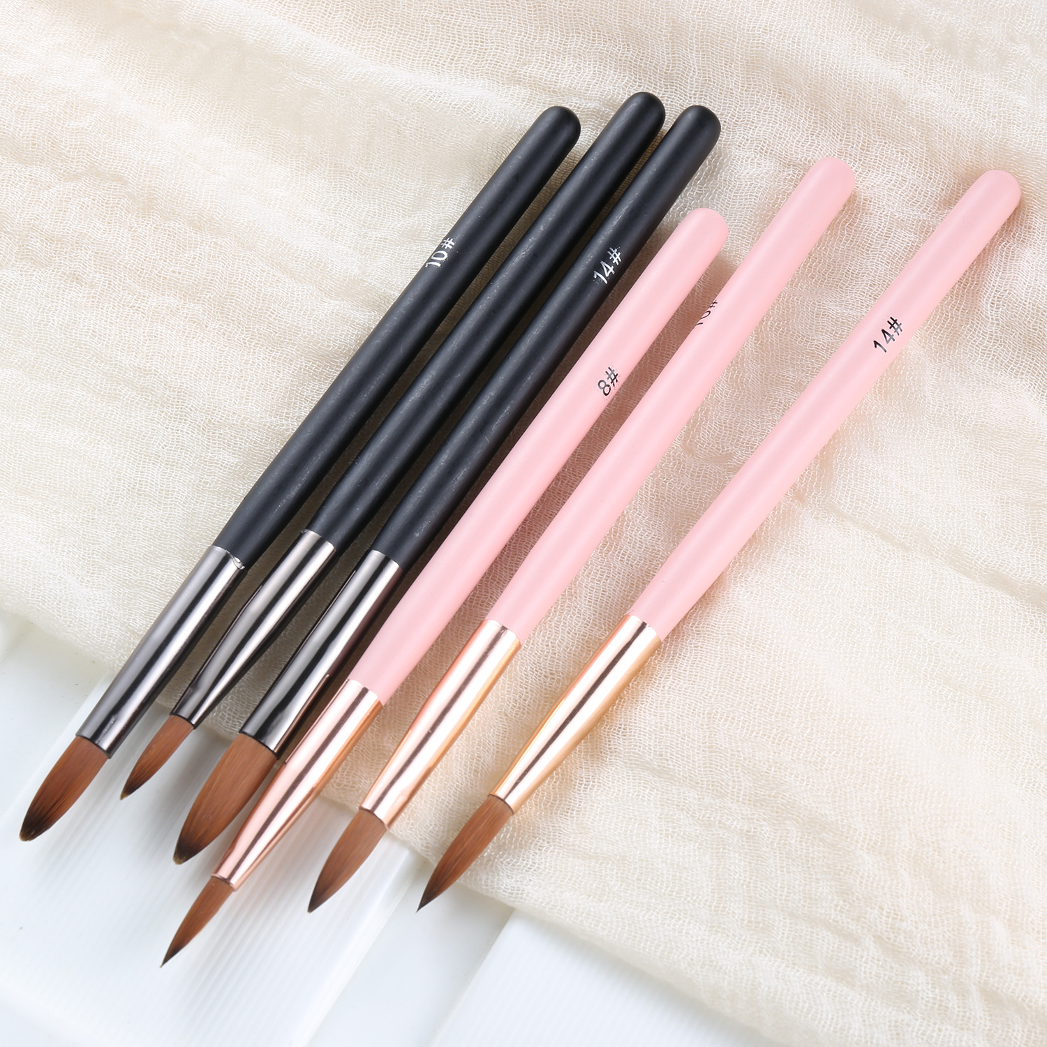 3pcs/set Acrylic Nail Art Brush Nail Carving Pen 