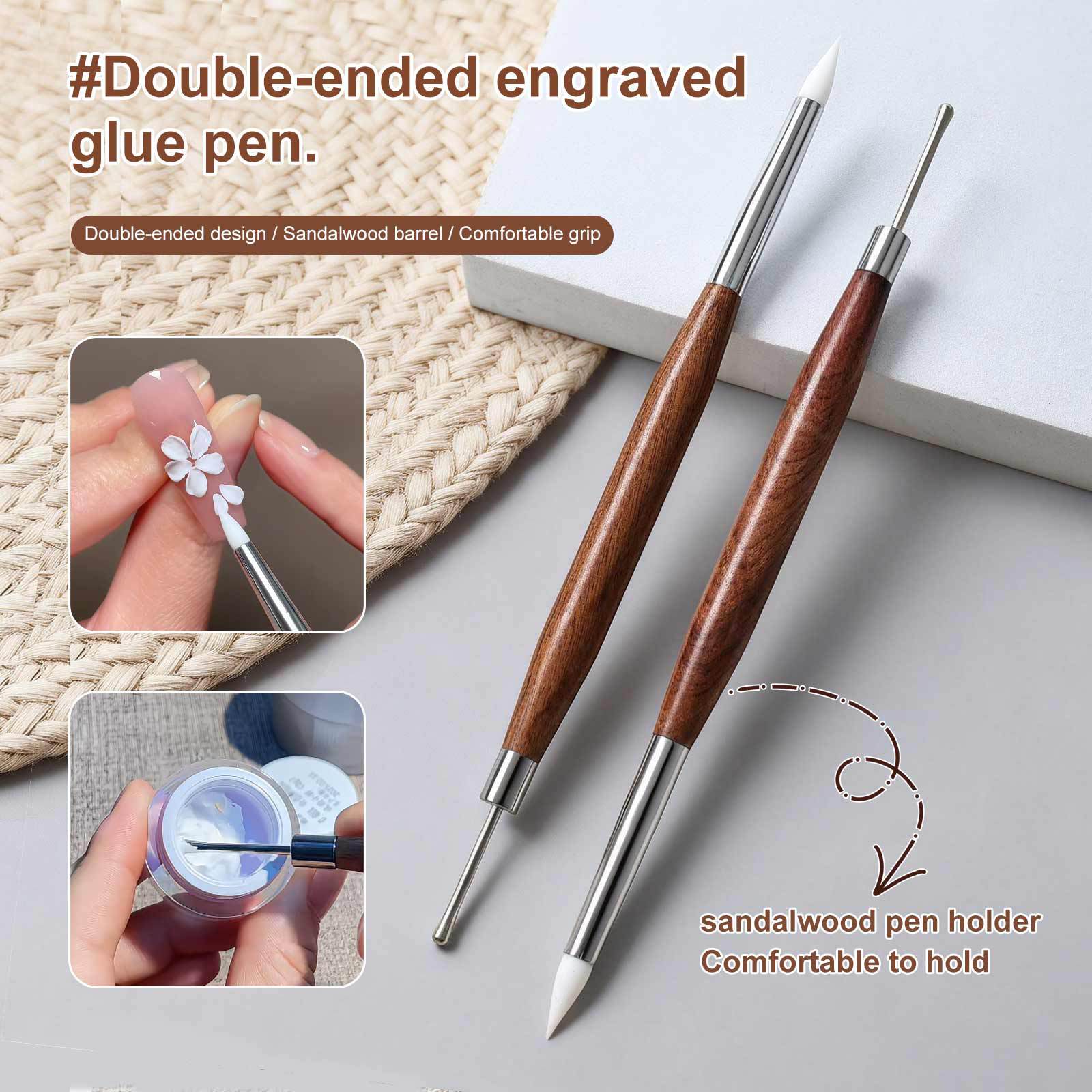 Double-ended Silicone Carving and Mixing Pen