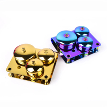  Colorful Gold Mini Stainless Steel Dappen Dish