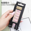 24pcs Nail Products Press on Acrylic Nail Accessories With Poly Gel Stickers and File Manicure Tool Long Reusable Faux Nail Tip