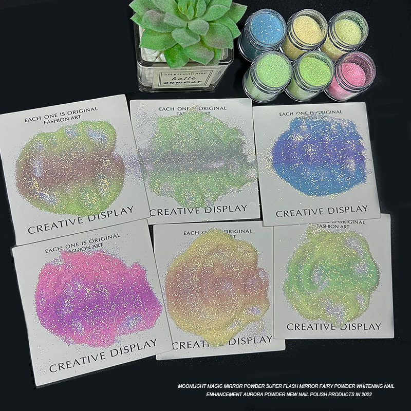 UV Photochromic Powder UV Color-changing Nail Pigment