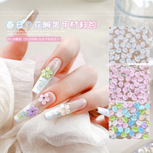 Flower Petal Nail Charms Decoration 