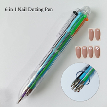 6 In 1 Nail Dotting Pen
