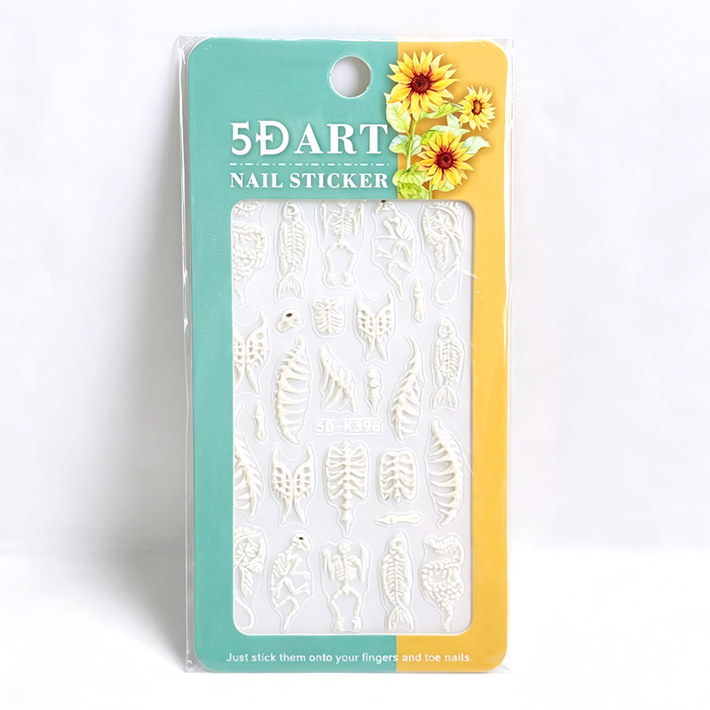 2026 Halloween 5d Embossed Sticker
