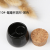 Double Dish Ceramics Nail Brush Wash Cup With Strainer
