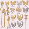 Super Three-dimensional Butterfly Nail Alloy Decoration
