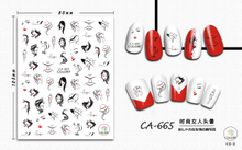 CA665 Self-adhesive Nail Art Sticker