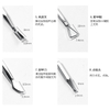 8 in 1 Stainless Steel Dead Skin Push Cuticle Pusher Nail Beauty Tool