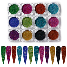 Nail Glitter Powder Colorful Laser Nail Powder