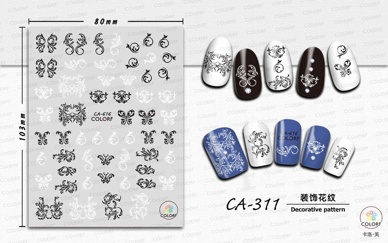 CA616 Self-adhesive Nail Art Sticker