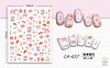 CA637 Japanese Style Self-adhesive Nail Art Sticker