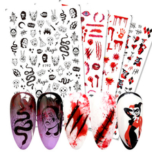 F792-796 Halloween nail sticker 2021 New 