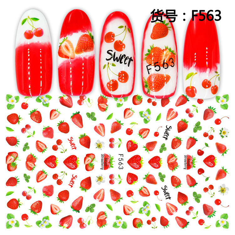 F563 3D Self Adhesive Nail Art Sticker