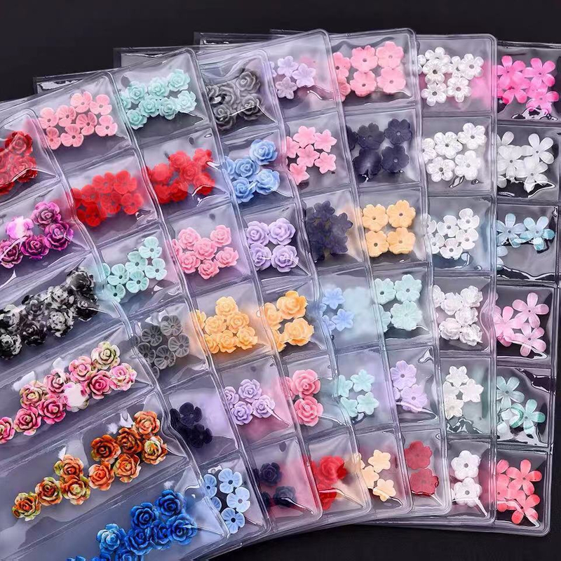 Flower Nail Decoration