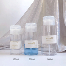 Nail Concise Dispenser Pump Bottle For Nail Liquid