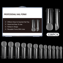 120pcs/box Nail Dual Form Nail Tips
