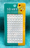 Cloud Heart Star 5D Embossed Nail Sticker