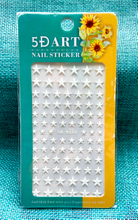 Cloud Heart Star 5D Embossed Nail Sticker