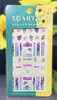 5D Embossed Flower Nail sticker