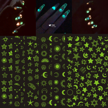 WG633-639 New Star Luminous Self-adhesive Sticker