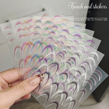 Nail French Mnicure 3D Sticker 