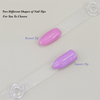 60 Colors Nail Sriral Color Card Color Chart Nail Swatch Stick