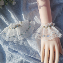 Lace Sleeve Nail Art Display Photography Props