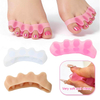 Foot Finger Divider Form Nail Tool Silicone Toe Separator