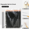 50 pcs/pack Disposable Nail Art Brush