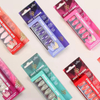 Hot Sales Color Changing Artificial 24pcs Nail Accessories False Nail Tips Wearable Sun Changing Nail Products