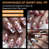 140pcs Rhombic Nail Tips Almond Ballet Irregular Transparent Nail Tip False ABS Nail Art Tool