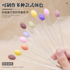 50Tips Spoon Shape Nail Art Color Chart