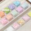 Colorful Bohemian Series Beads Mixed Sizes Pearl Nail Accessories Resin Special-shaped Nail Decoration