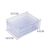 Dustproof Jewelry Box 471 Grids Pearl Storage Box for Nail Accessories