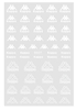 D027 Kappa Brand Logo 3D Nail Art Sticker 6 colors available