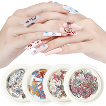 Christmas Nail Art Wood Pulp Sheet Chips